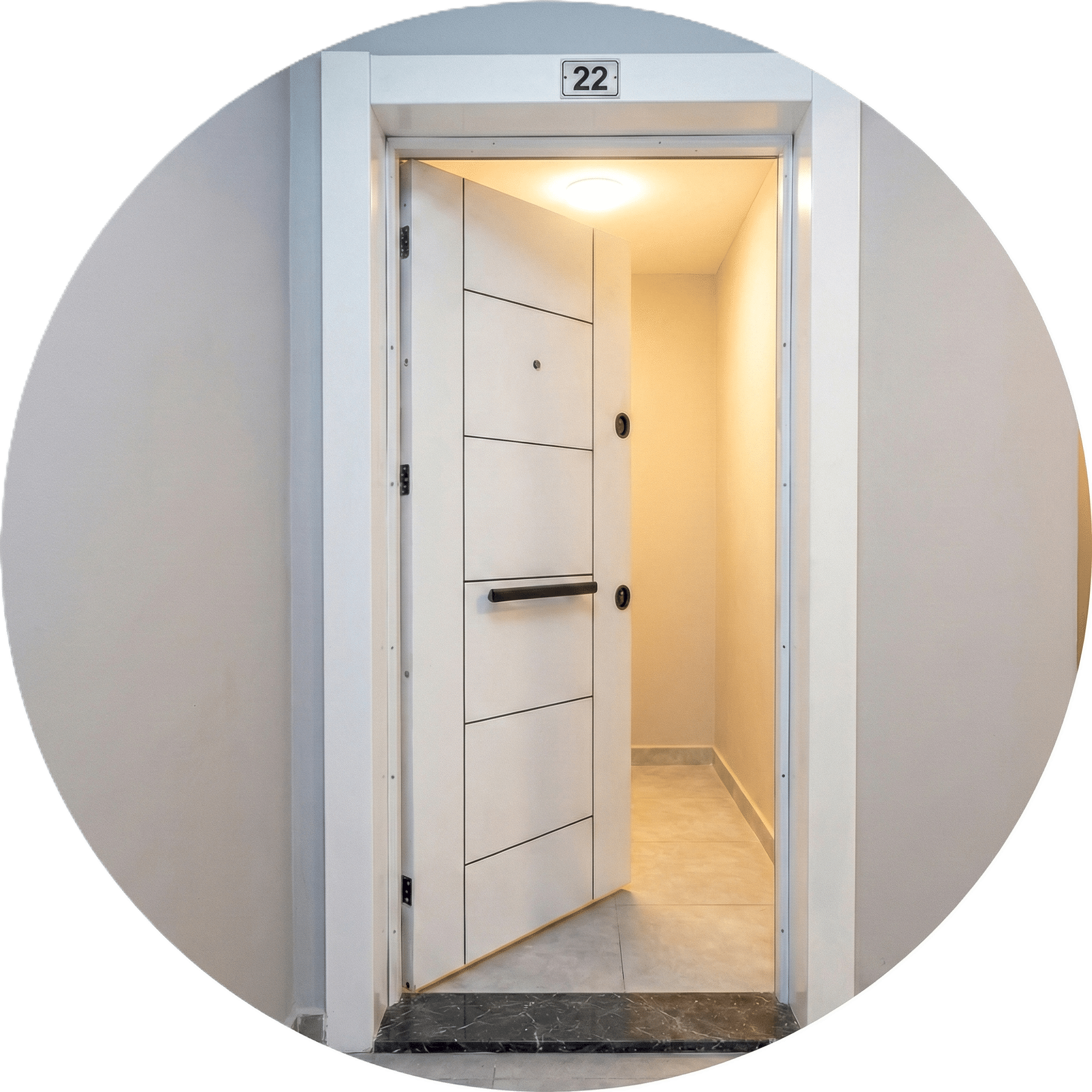 Pratik Seri Çelik Kapı